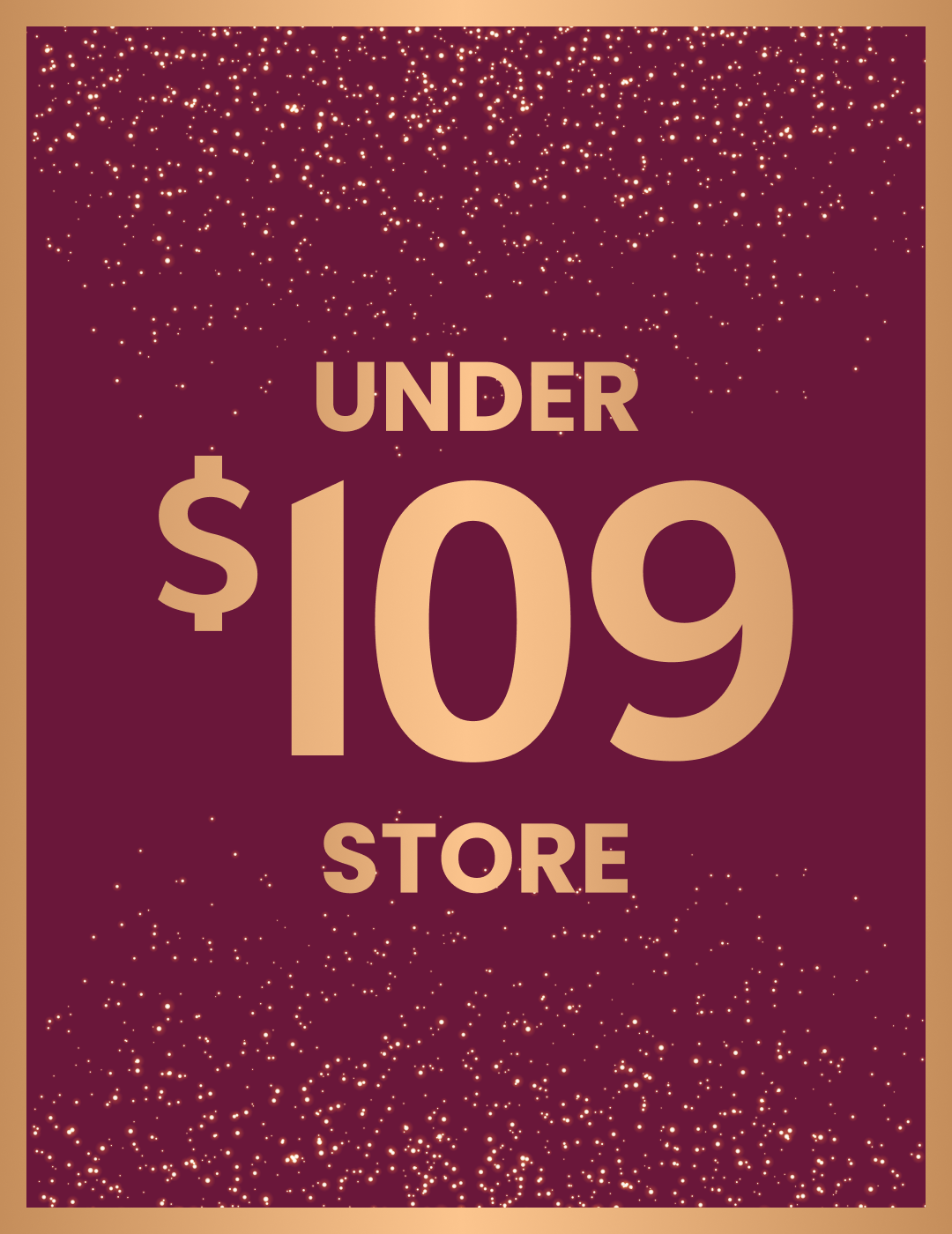 Under $109