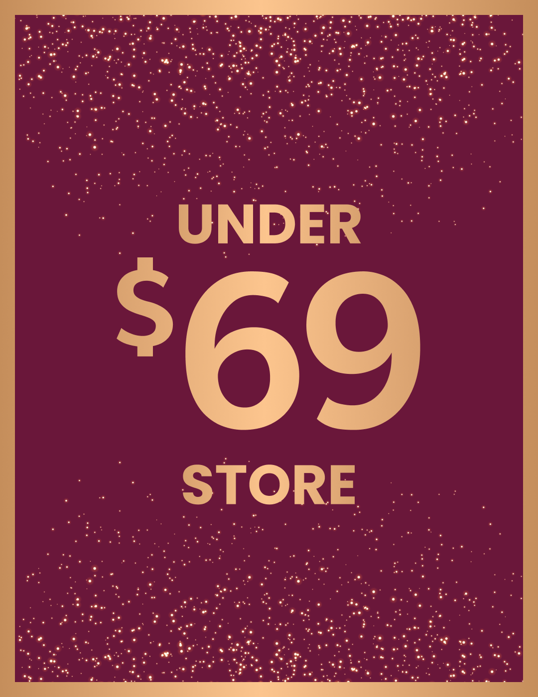 Under $69
